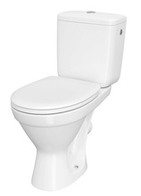 Põrandapealne WC-pott Cersanit Compact 698 Cersania aeglaselt sulguva kaanega, 770 x 360 x 675 mm