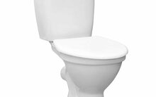 Põrandapealne WC-pott Jika Norma koos kaanega, valge