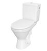 Põrandapealne WC-pott Cersanit Orion II Simpleon 010 koos kaanega, 65.5 x 34 x 77 cm