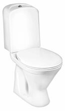 WC-poti komplekt Gustavsberg Nordic3 3510 koos kaanega, 355 x 660 mm, 3/6 l