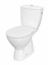 Põrandapealne WC-pott Cersanit K100-207 koos kaanega, 365 x 655 mm