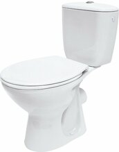 Põrandale paigaldatav WC-pott Cersanit Mito Neo 010, topeltloputus 3/6 L, horisontaalne äravool