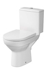 Pőrandapealne WC-pott Cersanit Compact 601 CITY NEW 010 aeglaselt sulguva kaanega, 650 x 360 x 755 mm, valge