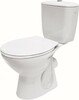 Põrandapealne WC-pott Cersanit Compact 640 aeglaselt sulguva kaanega, 370 x 625 x 755 mm