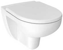 Seinale paigaldatav WC-pott Jika Lyra Plus, rimless, valge