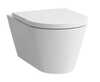 Riputatav WC-pott Laufen Kartell Rimless H8213310000001, ilma kaaneta, 370 x 545 x 340 mm, valge