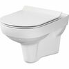 Riputatav WC-pott Cersanit City New Clean On K701-143, õhukese aeglaselt sulguva kaanega