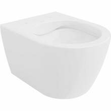 Seinale paigaldatav WC-pott Mexen Carmen Rimless 3388XX00, valge, 370 x 490 mm