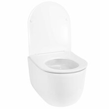 Riputatav WC-pott Rea Richard Tornado, kaanega, 360 x 490 mm