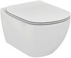 Riputatav tualettpott Ideal Standard Tesi AquaBlade T354601, aeglaselt sulguva kaanega