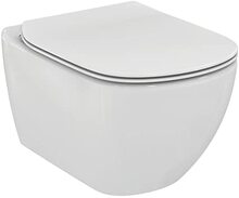 Riputatav tualettpott Ideal Standard Tesi AquaBlade T354601, aeglaselt sulguva kaanega