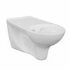Riputatav WC-pott Cersanit Etiuda K670-002, ilma kaaneta, valge