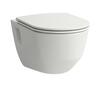 Seinale kinnitatav WC-pott Laufen Pro H8669540000001, SoftClose kaanega, valge