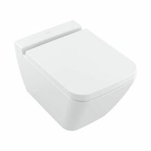 Riputatav WC-pott Villeroy & Boch Finion 4664R0R1, ilma kaaneta, CeramisPlius kattega