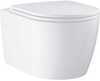 Riputatav WC-pott Grohe Bau Ceramic 103860SH00, Soft-Close kaanega, 368 x 543 mm
