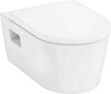 Seinale kinnitatav WC-pott Hansgrohe EluPura Original S, QR/SC kaanega, 360 x 540 mm