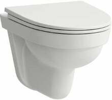 Riputatav WC-pott Laufen Kompas Rimless H8201500000001, valge, ilma kaaneta, 360 x 500 mm