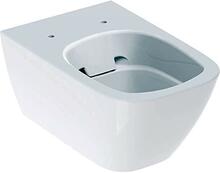 Riputatav WC-pott Geberit Smyle Square Rimfree 500.208.01.1, valge, 350 x 330 x 540 mm