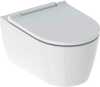 Seinapealne WC-pott Geberit ONE 500.201.01.1, koos prill-laua ja kaanega, 355 x 530 mm, valge