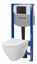 Riputatava WC-poti komplekt Cersanit S701-756, 20 cm x 50 cm