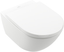 Riputatav WC-pott Villeroy & Boch Subway 3.0 Combo 4670TS01, kaanega
