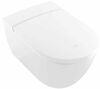 Riputatav WC-pott Villeroy & Boch ViClean-I 100, elektrilise kaanega, 385 x 595 mm, CeramicPlus, valge