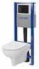 Riputatava WC-poti komplekt Cersanit S701-754, 20 cm x 41 cm