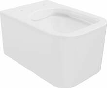 Seinale paigaldatav WC-pott Mexen Elis Rimless 3391XX00, valge, kaaneta, 345 x 520 mm