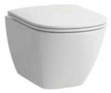 Seinale kinnitatav WC-pott Laufen Lua Rimless 8200800000001, 360 x 520 x 345 mm, valge