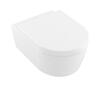 Seinale kinnitatav WC-pott Villeroy & Boch Avento 5656HRRW, SoftClose kaanega, valge