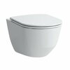 Seinakäimla Laufen Pro New Rimless H8669570000001, õhukese aeglaselt sulguva kaanega, 360 x 530 mm