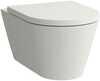 Seinapealne WC-pott Laufen Kartell Rimless H8203374000001, valge, 370 x 545 mm