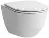 Ripp-WC Laufen Pro Rimless PACK 898966, valge, SLIM Softclose kaanega, 360 x 530 x 430 mm
