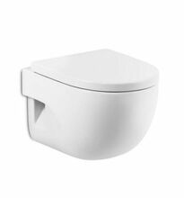 Seinale paigaldatav WC-pott Roca Meridian-N Compact A346248000, valge, 480 x 360 x 400 mm