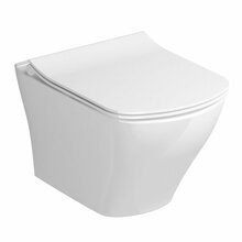 Seinale paigaldatav WC-pott Ravak Classic RimOff, valge, 370 x 515 mm