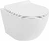 Riputatav WC-pott Mexen Lena Rimless Slim 30224000, aeglaselt sulguva kaanega, 360 x 480 mm