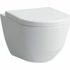 Seinale paigaldatav WC-pott Laufen Pro Rimless H8209660000001, valge
