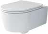 Riputatav WC-pott Villeroy & Boch Soul 4656HR01, koos kaanega