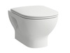 Seinale paigaldatav WC-pott Laufen LUA 53, kaanega, 360 x 520 mm