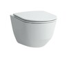 Riputatav WC-pott Laufen Pro New H8669530000001, Slim aeglaselt sulguva kaanega, 360 x 530 mm