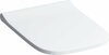 WC-poti kaas Geberit Smyle Square 500.687.01.1, valge, SoftClose funktsiooniga
