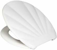 Tualetipottide kaas Ridder Shell 02112101, 46.1 x 36.8 cm, valge