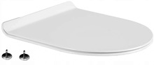 WC-poti kaas Mexen Slim 39010100, 43 x 36 cm, valge