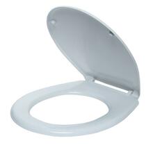 WC poti kaas Saniplast NEW EVEREST, 44.5 x 37.5 cm, valge