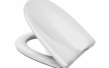 WC-poti kaas Cedo Saltum Beach SC Eco, aeglaselt sulguv, valge
