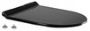WC-poti kaas Mexen Duroplast Slim 39010185, must