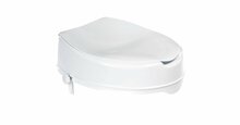 Tualeti istme kõrgendus Ridder Sam A0071001, H-10 cm, 100 prots. polüpropüleen