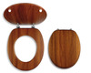 WC-poti kaas Novaservis Prestige MDF, tamme dekoor, tume