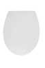 WC poti kaas Domoletti YHUF-R7, 44.5 x 37.5 cm, valge