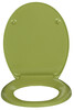 WC-poti kaas Euroliux DU07, aeglaselt sulguv, roheline